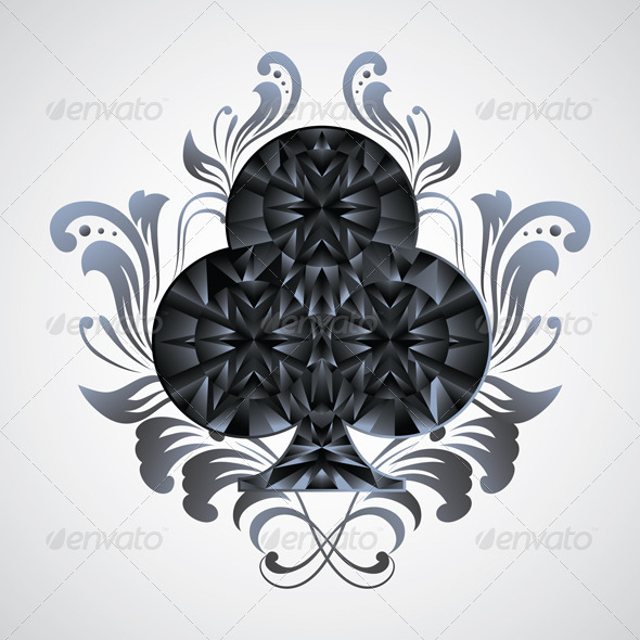 GraphicRiver Ornament Clubs 4094885 GraphicRiver Ornament Clubs 4094885
