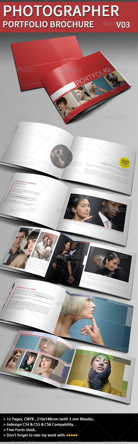 GraphicRiver Photographer Portfolio Brochure Template III 4102425 GraphicRiver Photographer Portfolio Brochure Template III 4102425