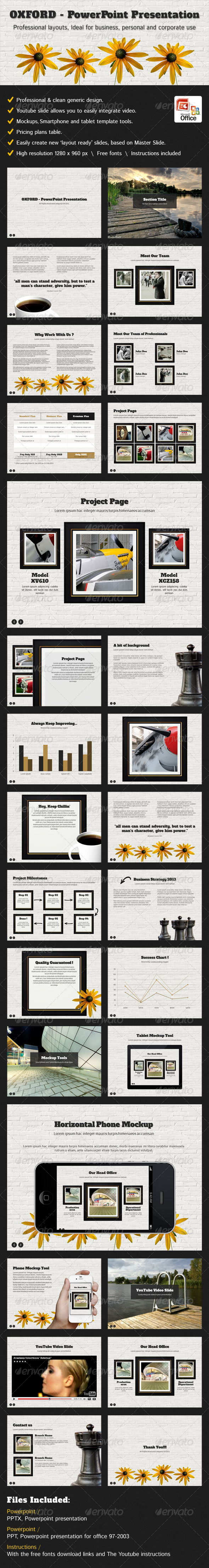 GraphicRiver Oxford PowerPoint Presentation For General Use 4104719 GraphicRiver Oxford PowerPoint Presentation For General Use 4104719