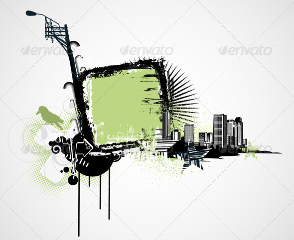 GraphicRiver Urban Grunge Frame 4112731 GraphicRiver Urban Grunge Frame 4112731