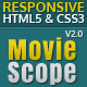 MovieScope -HTML5 &amp; CSS3 Portal Template - ThemeForest Item for Sale