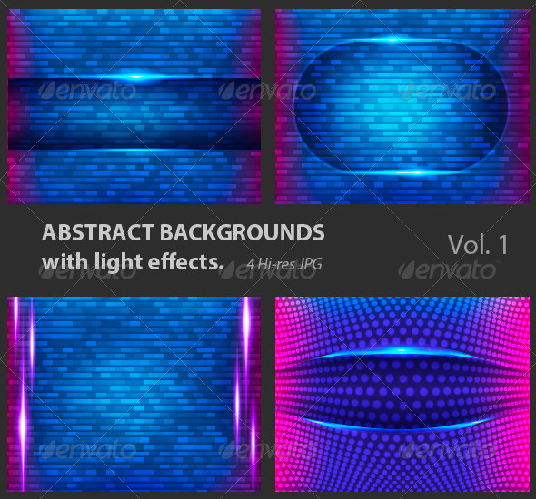 GraphicRiver Abstract Backgrounds with Light Effects 4117989 GraphicRiver Abstract Backgrounds with Light Effects 4117989