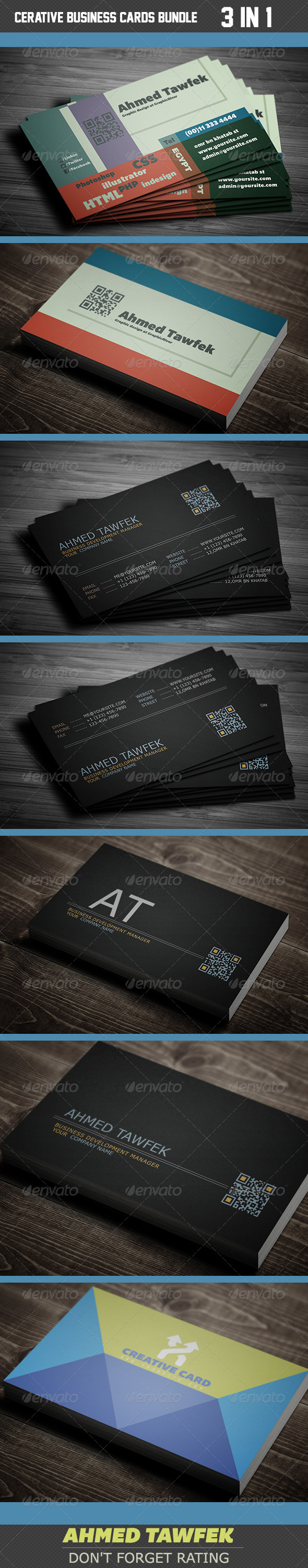 GraphicRiver Cerative Business Cards Bundle 4118515 GraphicRiver Cerative Business Cards Bundle 4118515