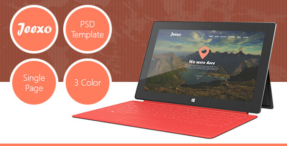 ThemeForest Jeexo Single Page PSD Template 4118951 ThemeForest Jeexo Single Page PSD Template 4118951