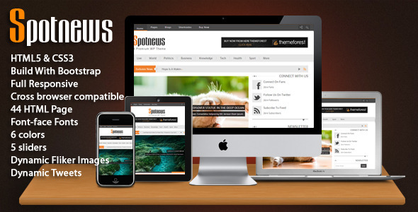 ThemeForest Spotnews Multi-Purpose Responsive Template 4034130 ThemeForest Spotnews Multi-Purpose Responsive Template 4034130