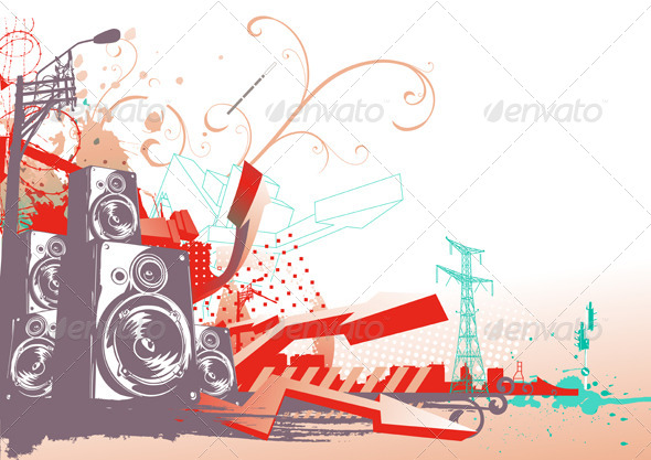 GraphicRiver Urban Background 4121421 GraphicRiver Urban Background 4121421