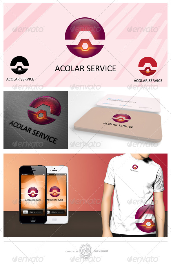 GraphicRiver Acolar Service Logo 4038179 GraphicRiver Acolar Service Logo 4038179