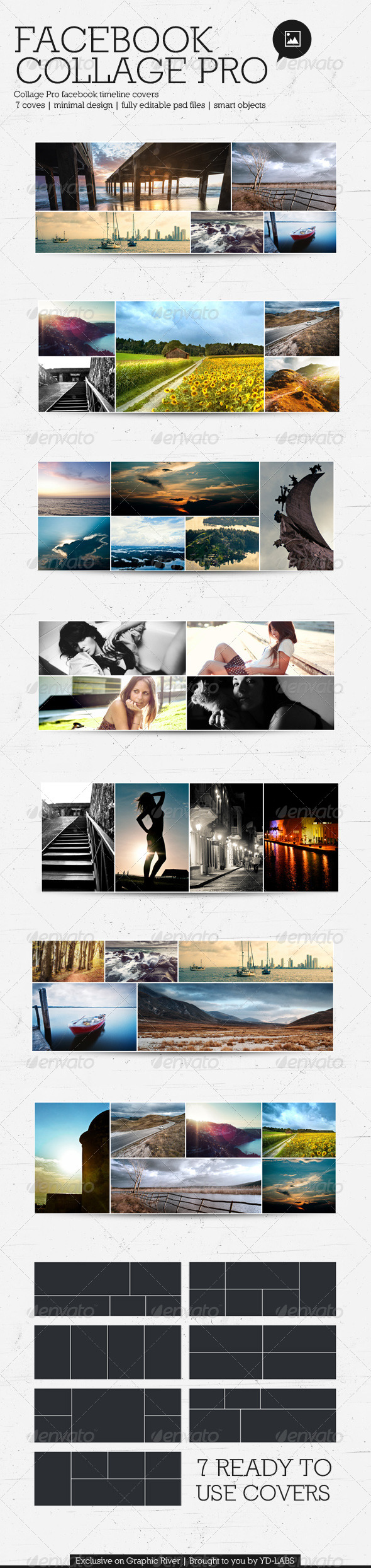 GraphicRiver Facebook Timeline Collage Pro 4124250 GraphicRiver Facebook Timeline Collage Pro 4124250