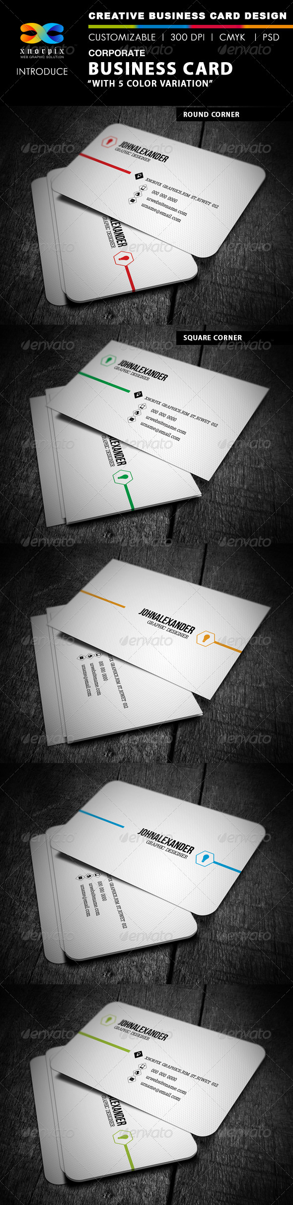 GraphicRiver Corporate Business Card 4008402 GraphicRiver Corporate Business Card 4008402