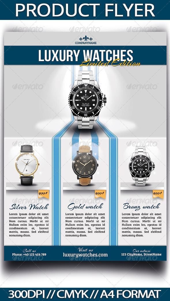 GraphicRiver Product Flyer 3919250 GraphicRiver Product Flyer 3919250