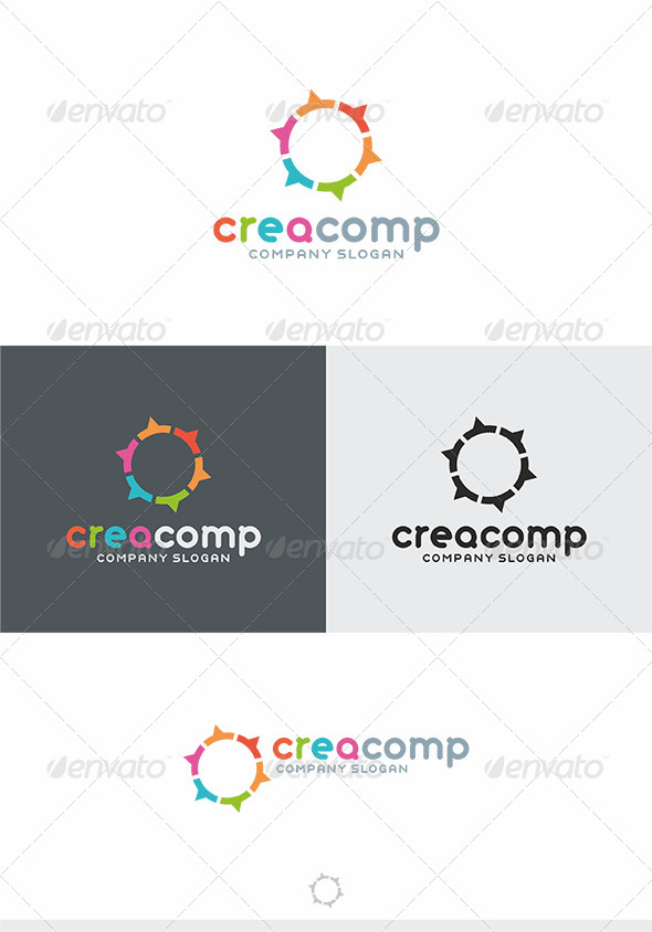 Crea Comp Logo - Vector Abstract