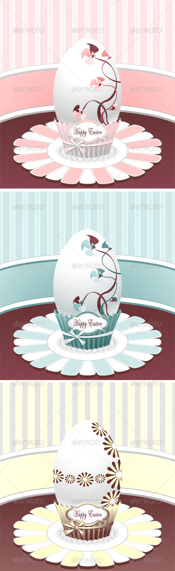 GraphicRiver Set Style Easter Egg 4136476 GraphicRiver Set Style Easter Egg 4136476