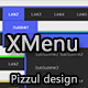 XMenu - Animated Horizontal Dropdown Menu - CodeCanyon Item for Sale