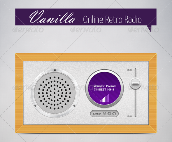 GraphicRiver Vanilla Online Retro Radio 4138940 GraphicRiver Vanilla Online Retro Radio 4138940