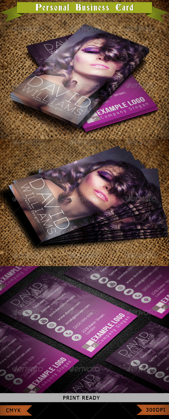 Fashion Business Card 03 - Industry Specific Business Cards