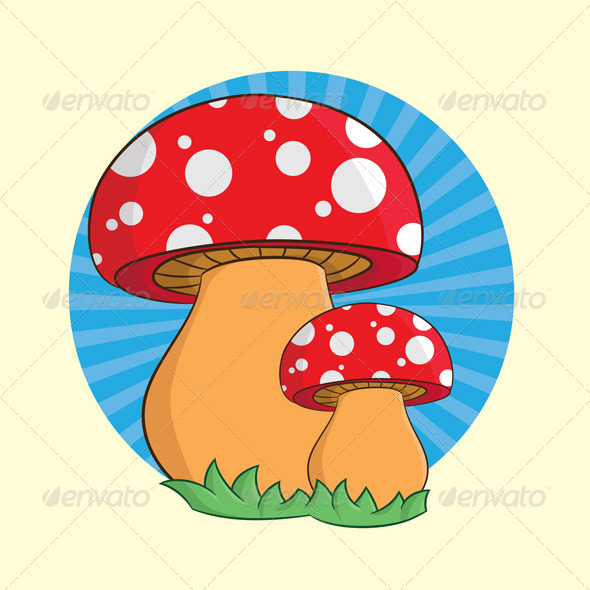 GraphicRiver Mushroom 4140363 GraphicRiver Mushroom 4140363
