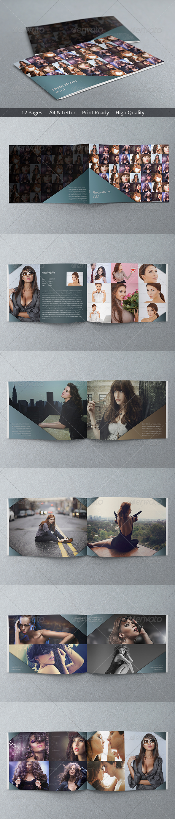 GraphicRiver Modern Photo Album 4146123 GraphicRiver Modern Photo Album 4146123