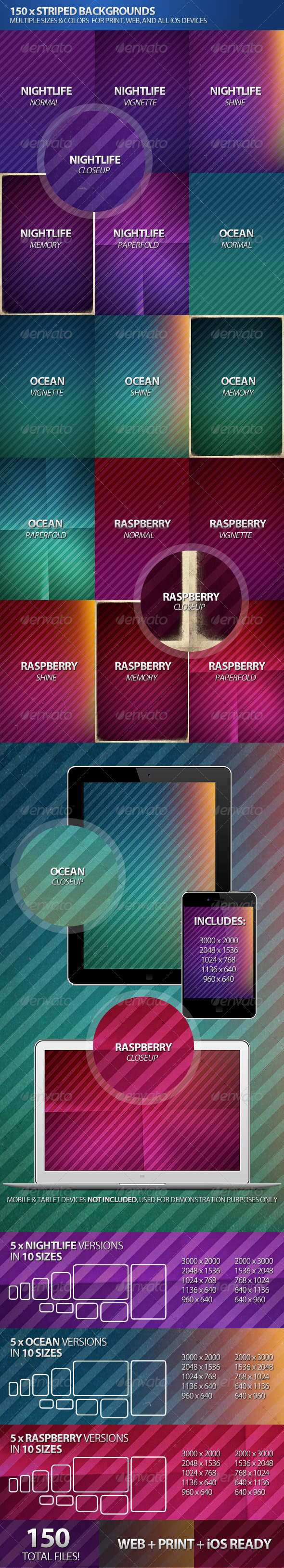 GraphicRiver 150 Striped Background Graphics 4038464 GraphicRiver 150 Striped Background Graphics 4038464