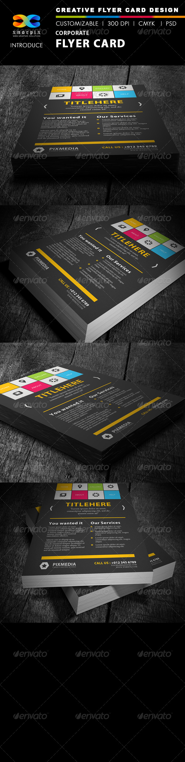GraphicRiver Corporate Flyer 4018731 GraphicRiver Corporate Flyer 4018731