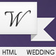 WeeDay One Page with Timeline Wedding Template - ThemeForest Item for Sale