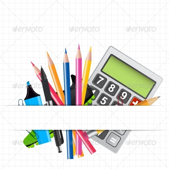 GraphicRiver School Theme Background with Different Tools 4151764 GraphicRiver School Theme Background with Different Tools 4151764