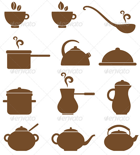 GraphicRiver Kitchen Icons 4156202 GraphicRiver Kitchen Icons 4156202