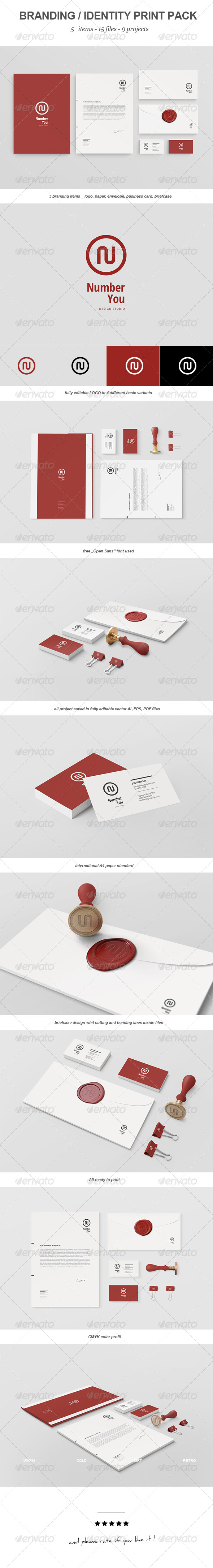 GraphicRiver Number You Branding Print Pack 4172619 GraphicRiver Number You Branding Print Pack 4172619