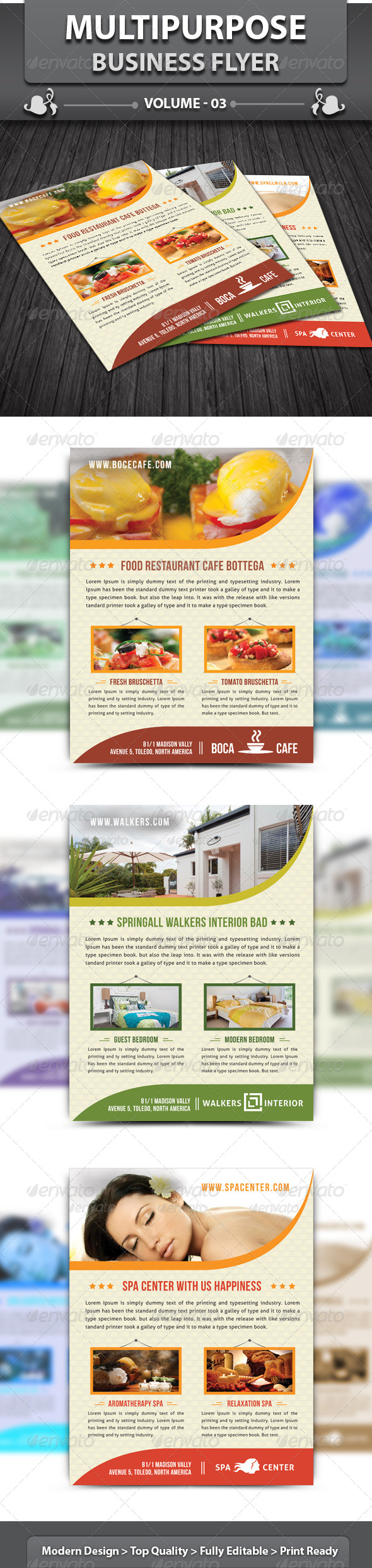 Multipurpose Business Flyer V 3 - Corporate Flyers