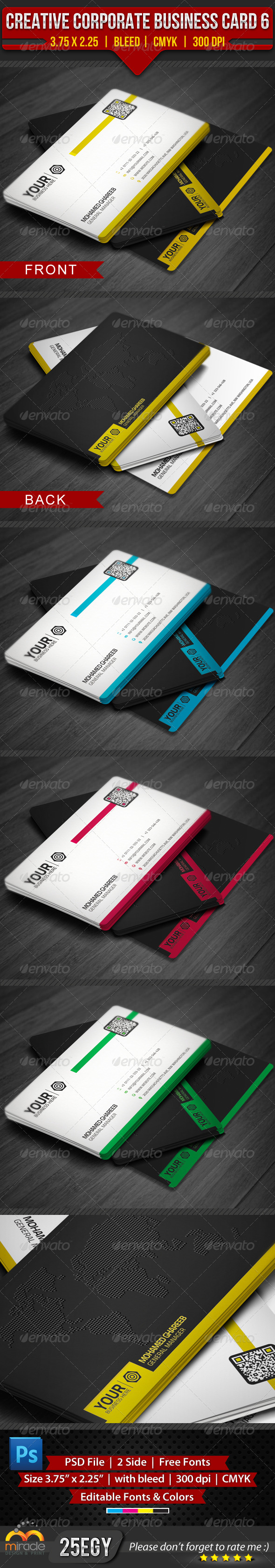 GraphicRiver Creative Corporate Business Card 6 4175328 GraphicRiver Creative Corporate Business Card 6 4175328