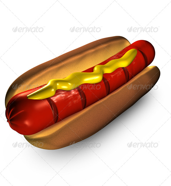 GraphicRiver Hot Dog 4175900 GraphicRiver Hot Dog 4175900