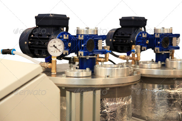 Chemical Reactor for the Mixing of Reagents Hot