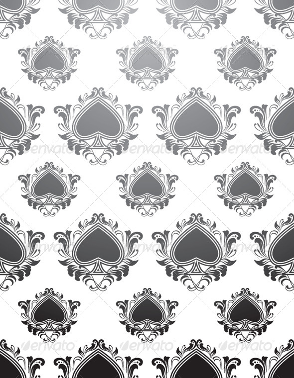 GraphicRiver Black Spades Pattern 4177333 GraphicRiver Black Spades Pattern 4177333