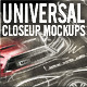 Universal Closeup Mockups Universal Closeup Mockups - GraphicRiver Item for Sale