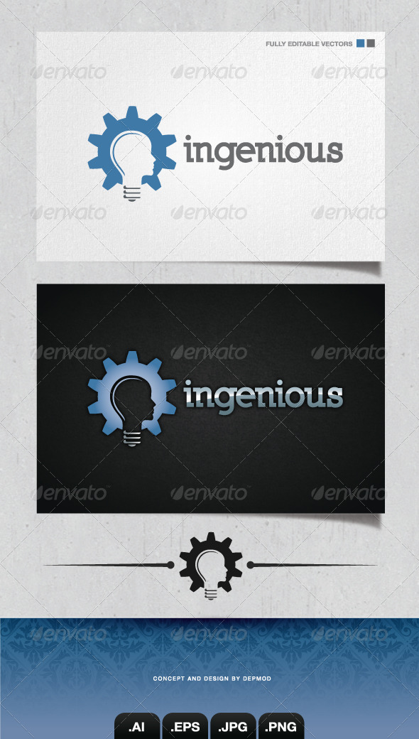 GraphicRiver Ingenious Logo 4096507 GraphicRiver Ingenious Logo 4096507