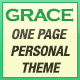 Grace - One Page Personal Theme - ThemeForest Item for Sale