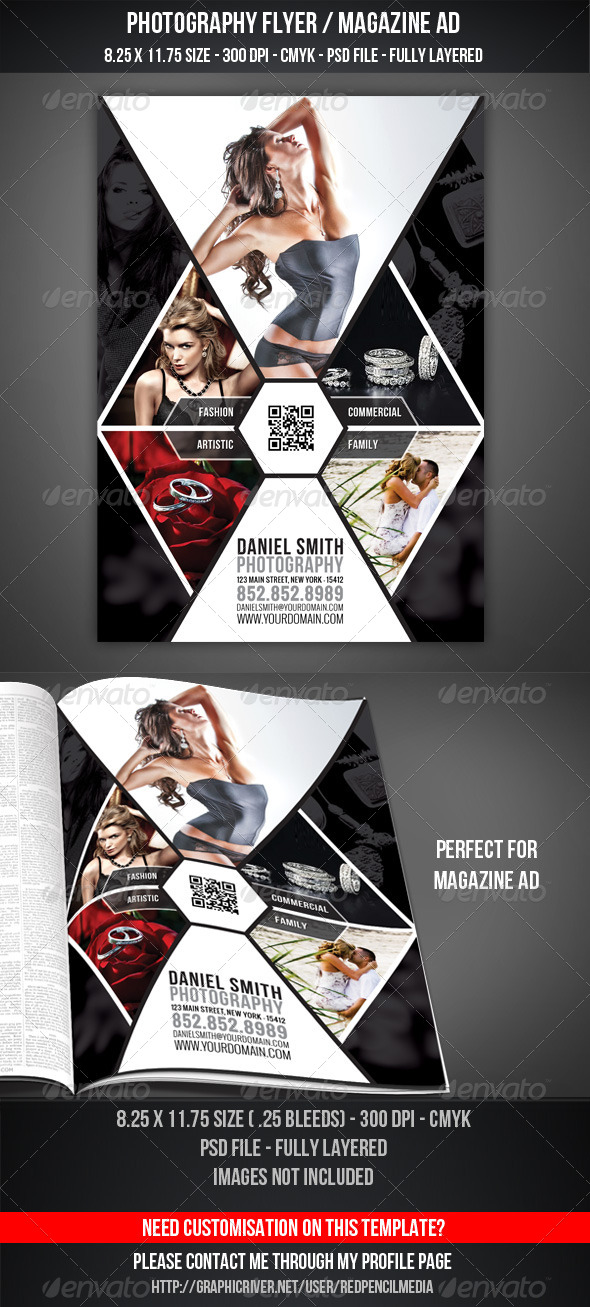 GraphicRiver Photography Flyer Magazine AD 4187221 GraphicRiver Photography Flyer Magazine AD 4187221