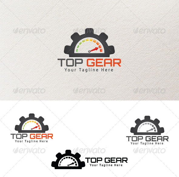 GraphicRiver Top Gear Logo Template 4110365 GraphicRiver Top Gear Logo Template 4110365
