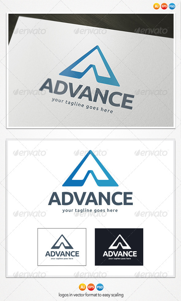 GraphicRiver Advance Logo 4188437 GraphicRiver Advance Logo 4188437