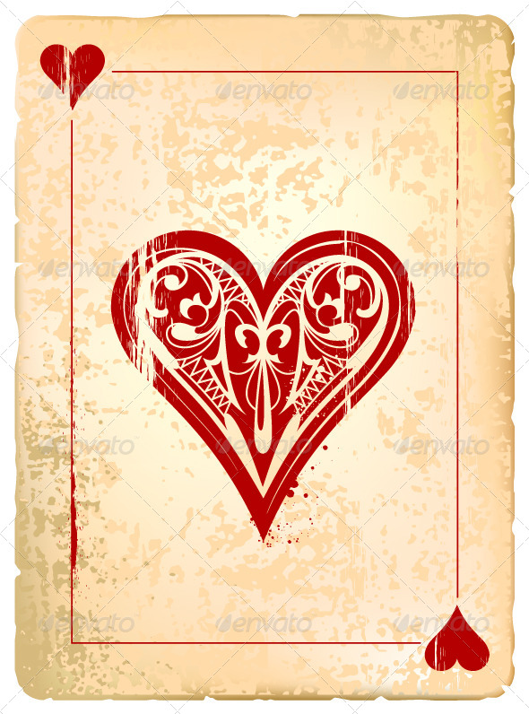 free clip art ace of hearts - photo #42