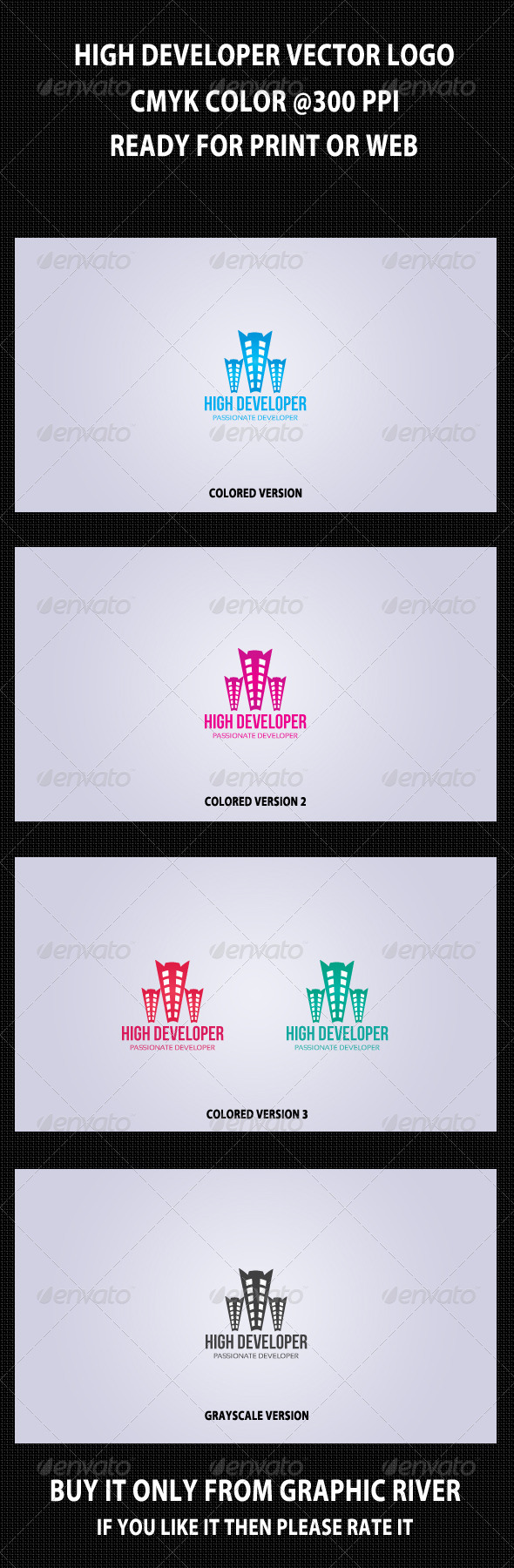 GraphicRiver High Developer Logo Template 4199921 GraphicRiver High Developer Logo Template 4199921