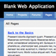 Blank Web Application Template Blank Web Application Template - ThemeForest Item for Sale