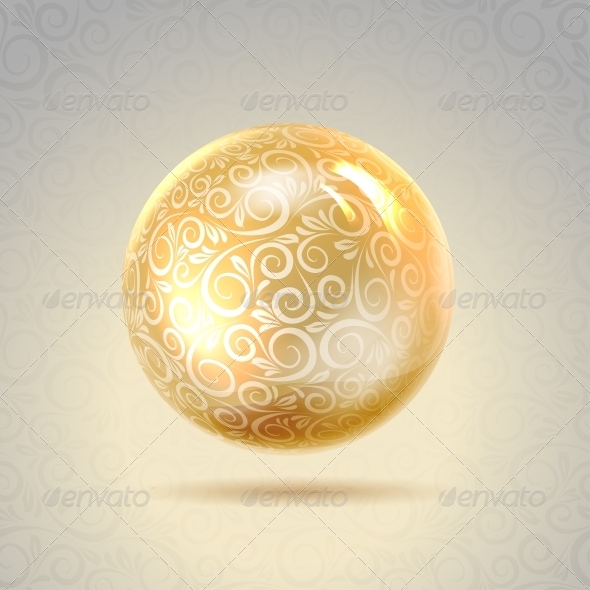 GraphicRiver Golden Shiny Perl 4223996 GraphicRiver Golden Shiny Perl 4223996