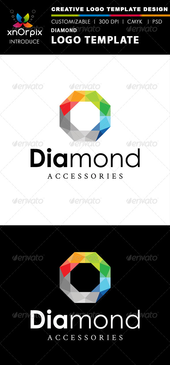 GraphicRiver Diamond Logo Template 2475653 GraphicRiver Diamond Logo Template 2475653