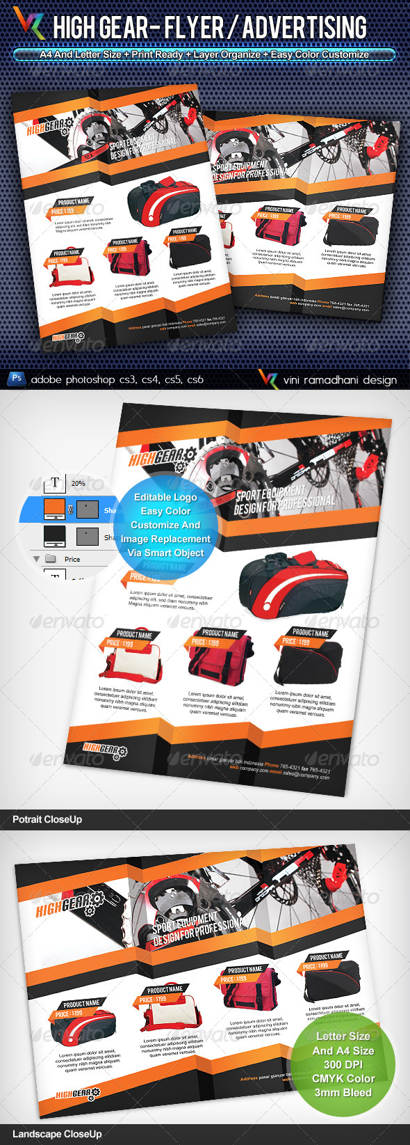 GraphicRiver High Gear Flyer or Advertising 4240558 GraphicRiver High Gear Flyer or Advertising 4240558