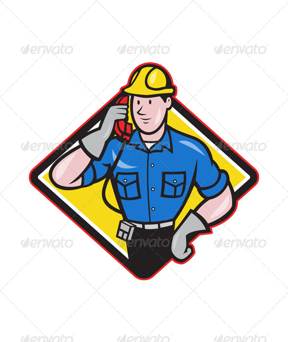 GraphicRiver Telephone Repairman 4243584 GraphicRiver Telephone Repairman 4243584