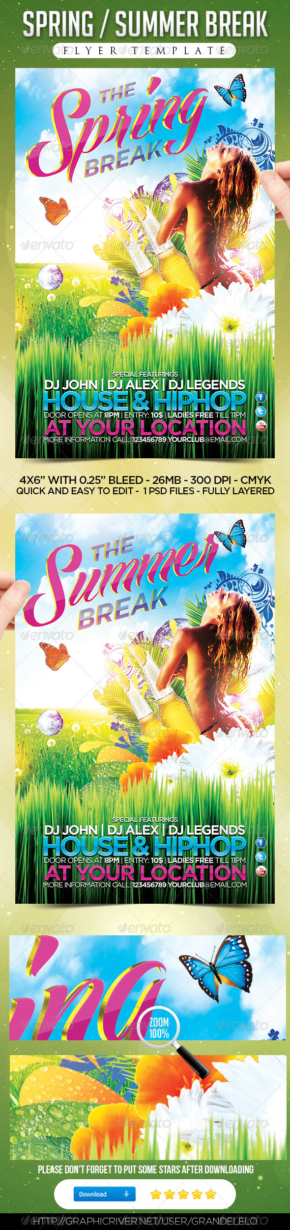 Spring & Summer Brash - Clubs & Parties Events
