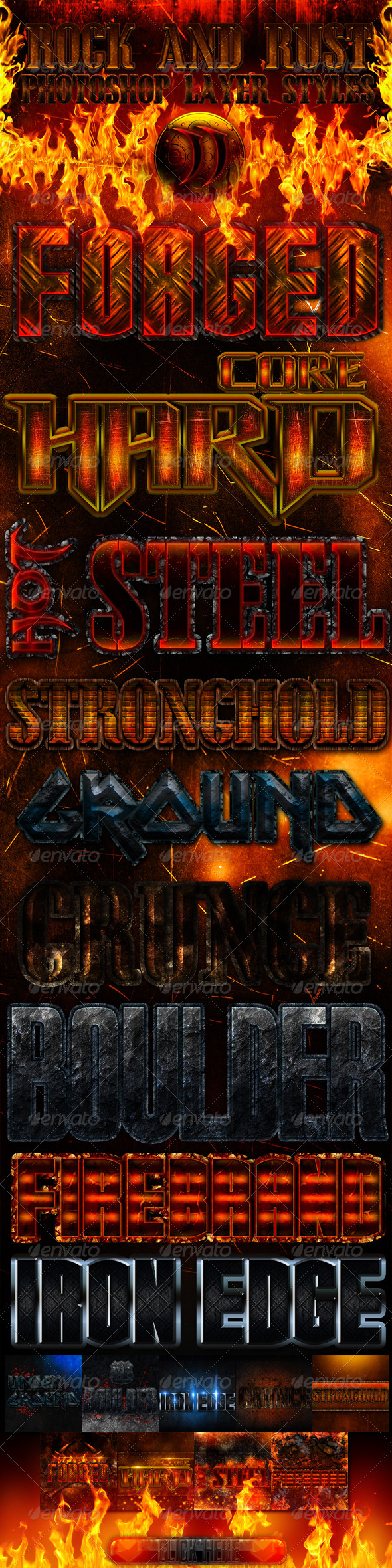 GraphicRiver Rock and rust layer styles-Pack 2 372077 GraphicRiver Rock and rust layer styles-Pack 2 372077