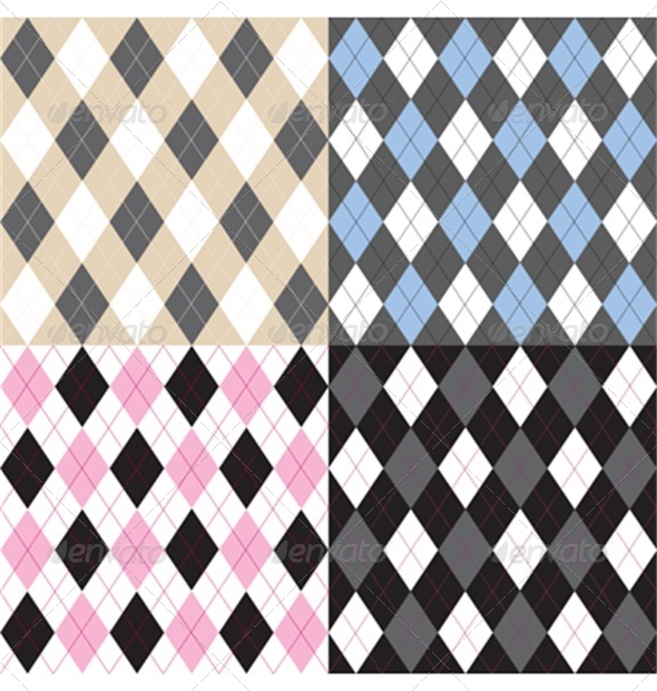 GraphicRiver Argyle Pattern Set 4245869 GraphicRiver Argyle Pattern Set 4245869