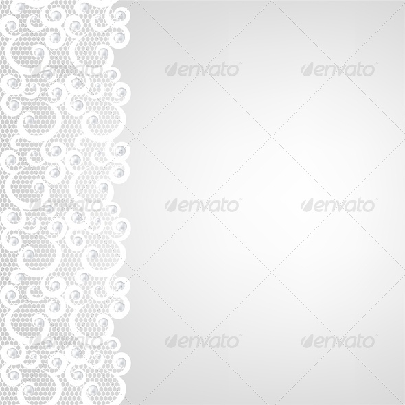 GraphicRiver Card with Lace Border 4245909 GraphicRiver Card with Lace Border 4245909