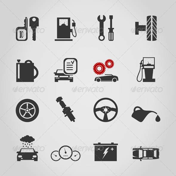 GraphicRiver Car Icon 4 4251538 GraphicRiver Car Icon 4 4251538
